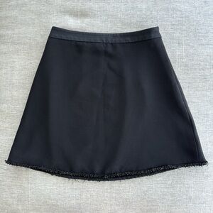 Black mini skirt size S